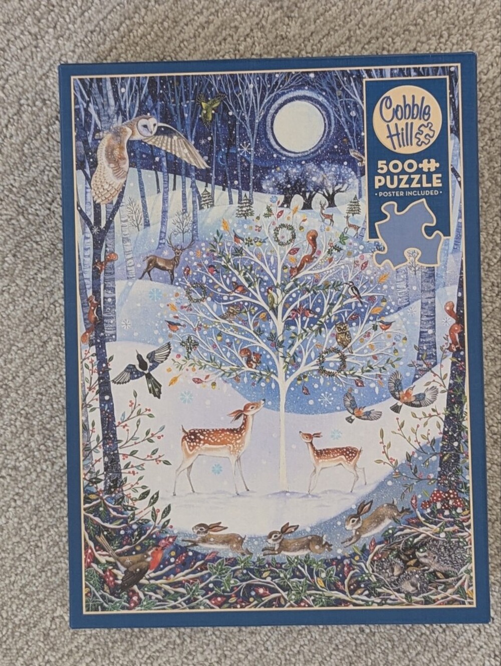 Cobble Hill Winter Woodland500-Piece Jigsaw Puzzle